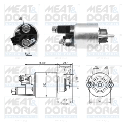 Solenoid Switch, starter
